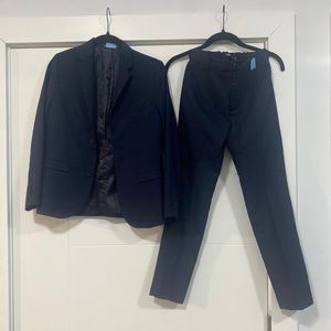 Boys Zara Navy Blue Suit